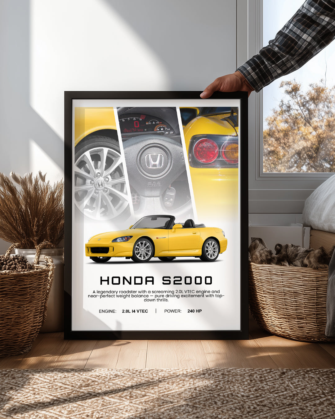 Honda S2000 Poster Tablosu