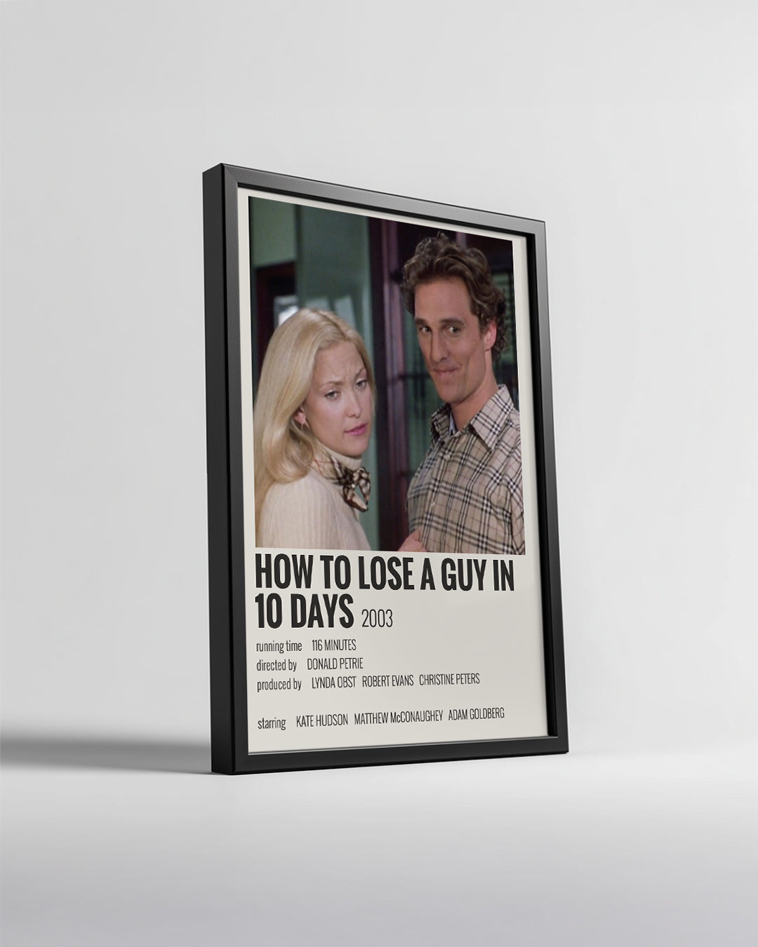 How To Lose A Guy In 10 Days Poster Tablosu