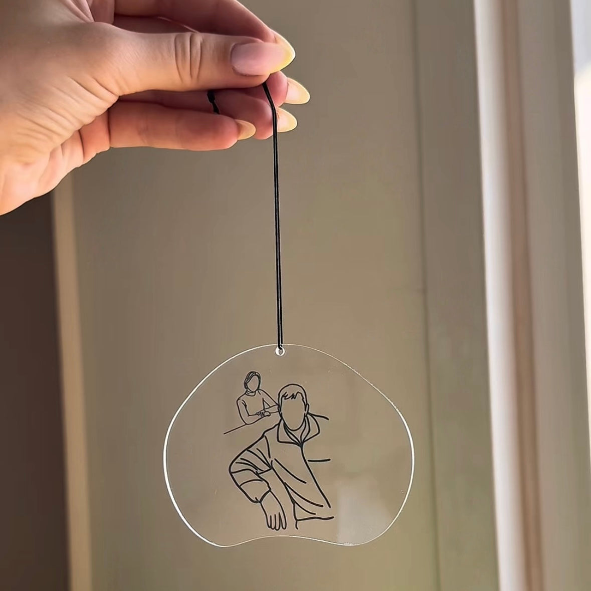 Babalara Özel Dikiz Aynası Süsü