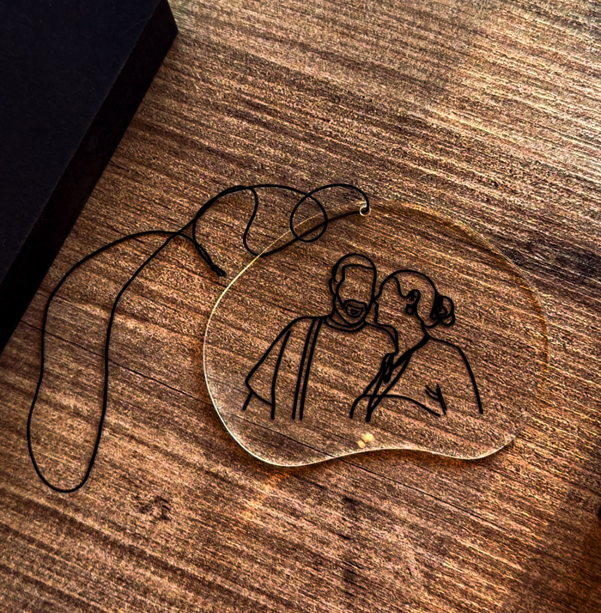 Babalara Özel Dikiz Aynası Süsü