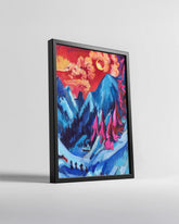 Ice Crystal Formation Poster Tablosu