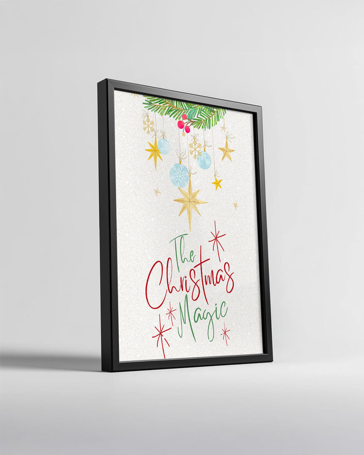 Icy Mountain Vista Poster Tablosu