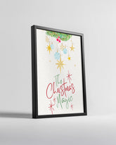 Icy Mountain Vista Poster Tablosu