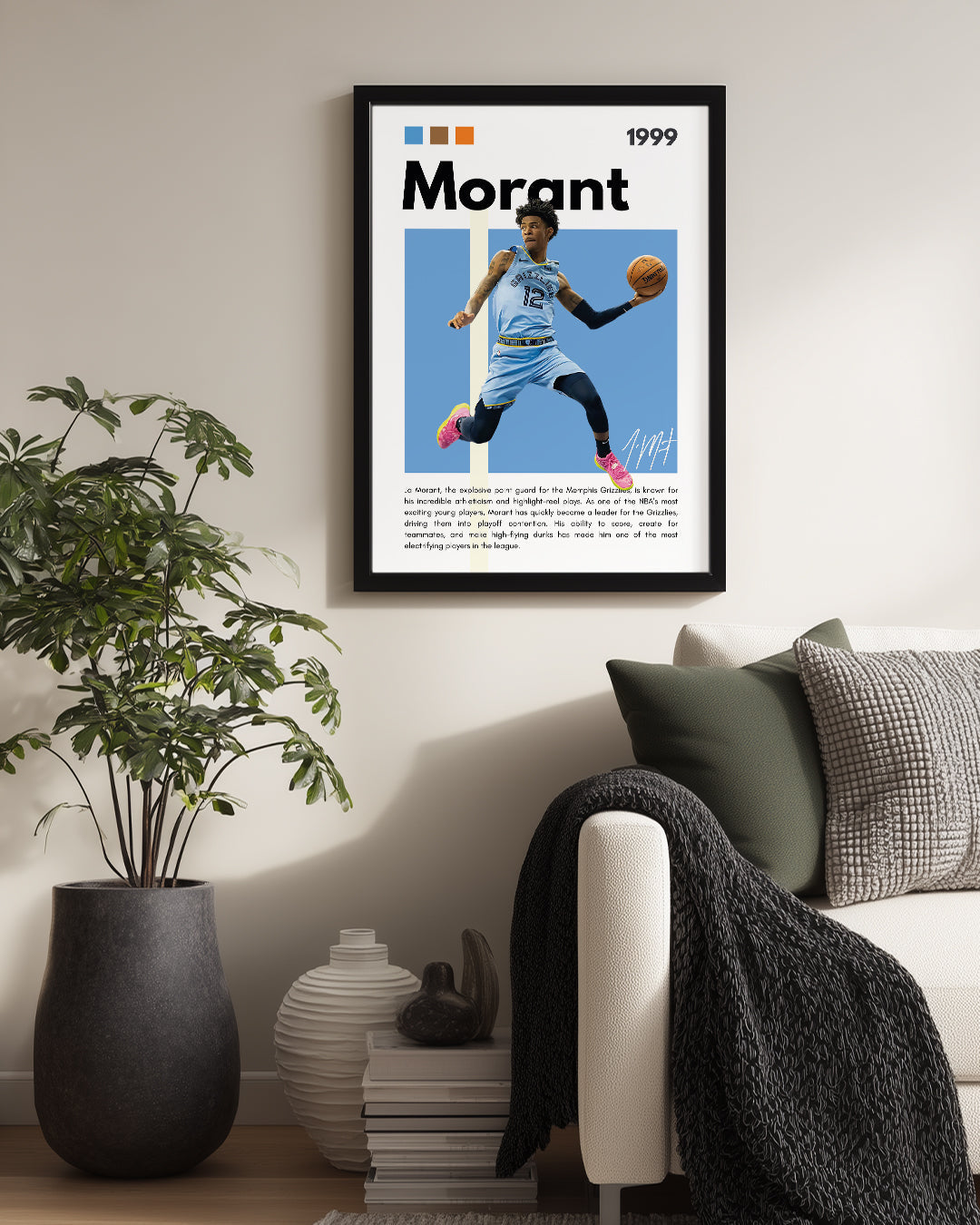 Ja Morant 1999 Poster Tablosu