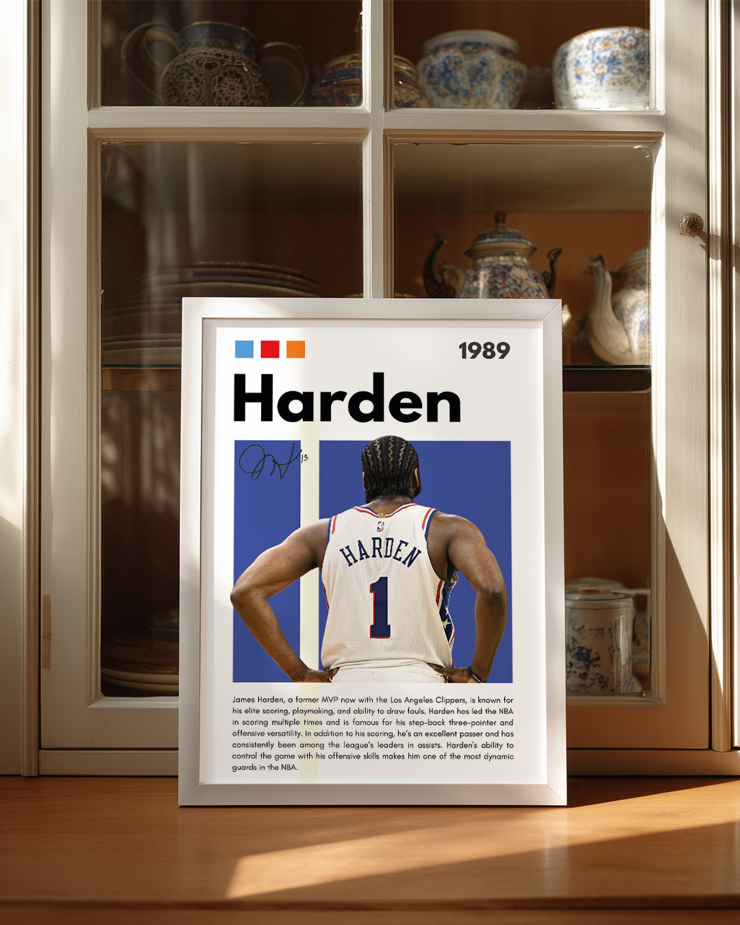 James Harden 1989 Poster Tablosu