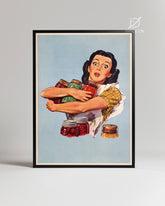 Jar Lady Poster Tablosu