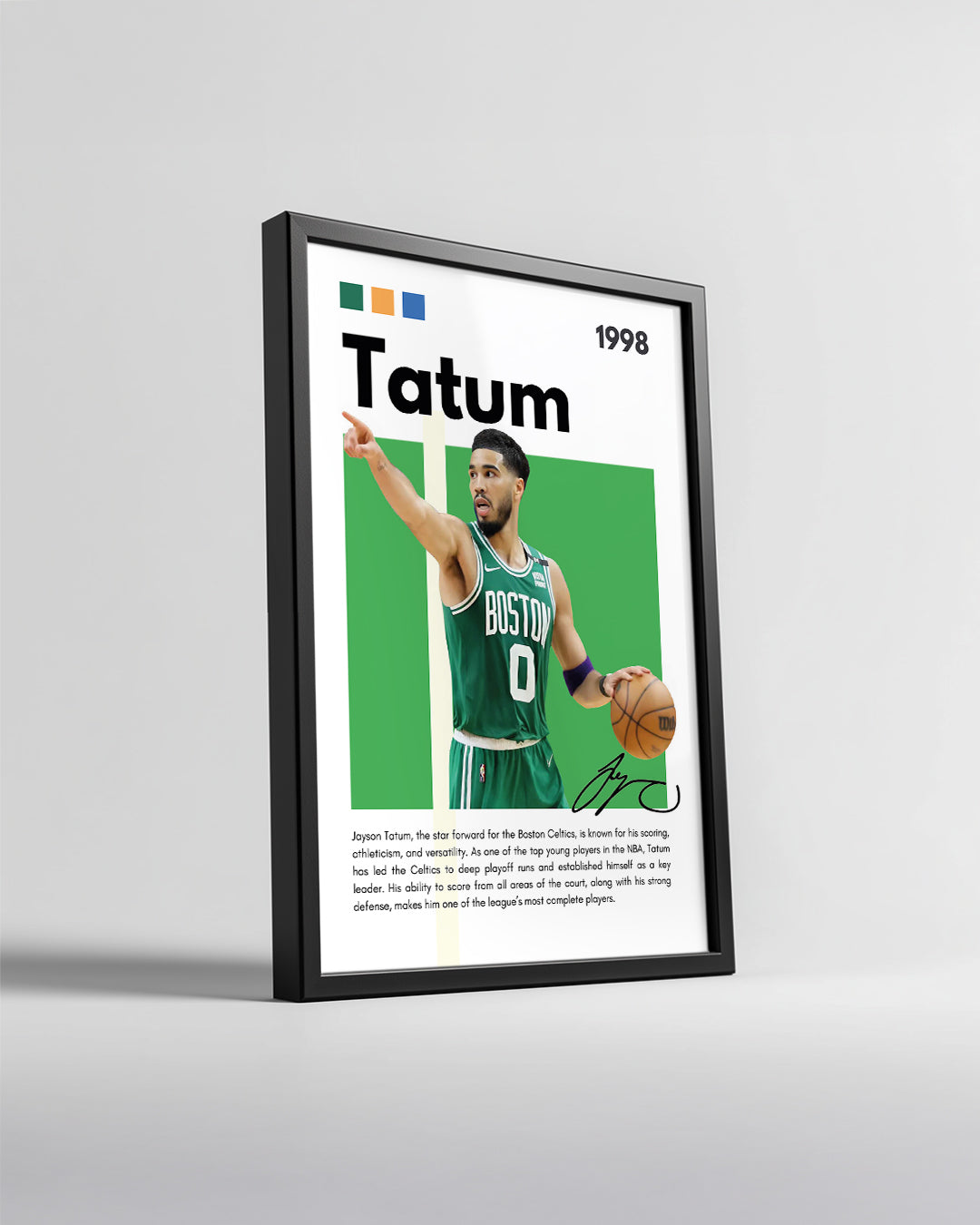 Jayson Tatum 1998 Poster Tablosu
