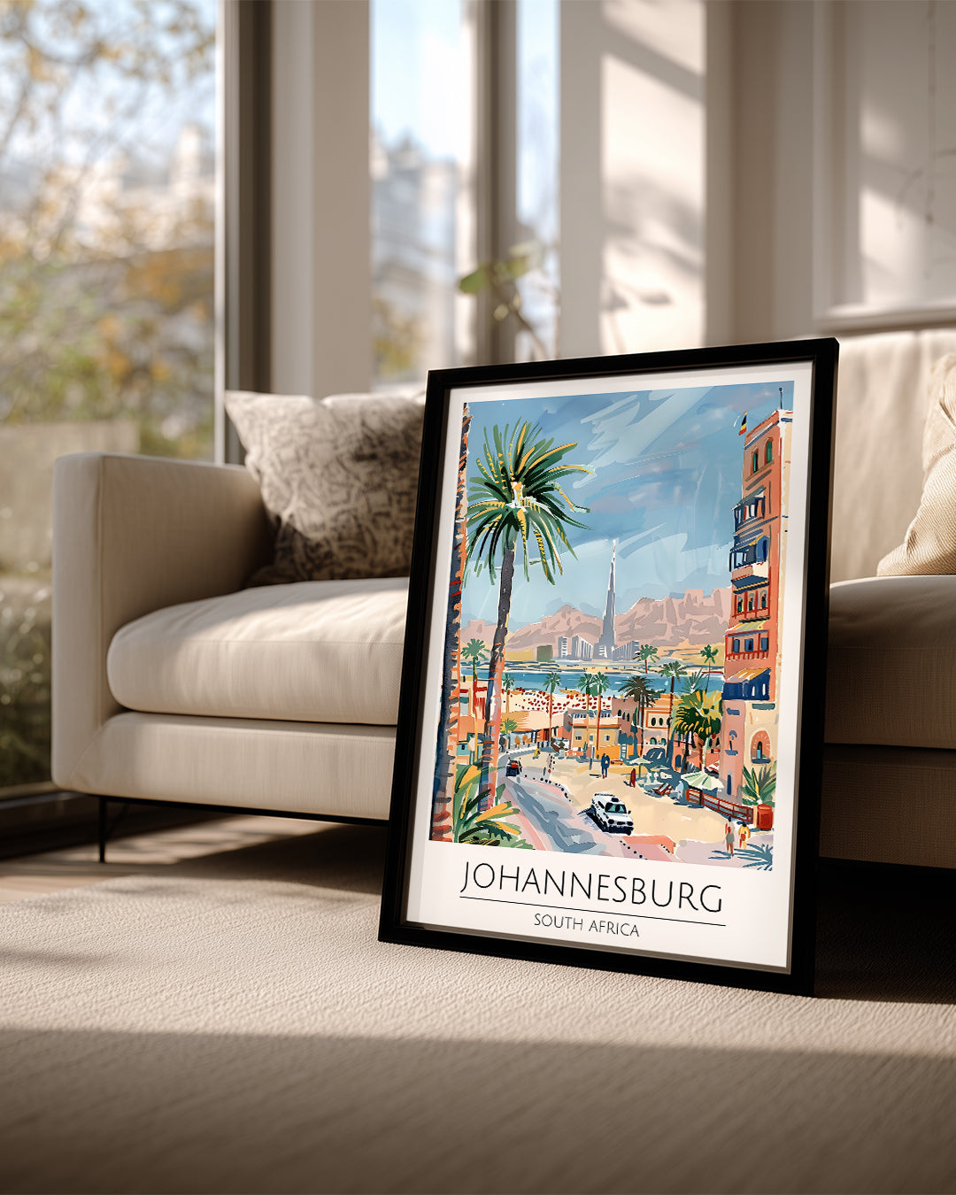 Johannesburg Güney Afrika Poster Tablosu