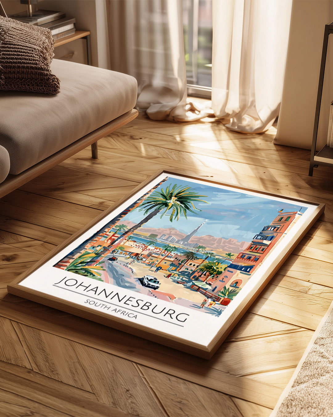 Johannesburg Güney Afrika Poster Tablosu