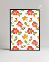 Joyeux Jardin Poster Tablosu