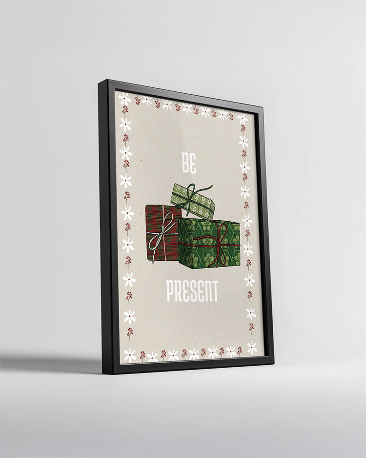 Joyeux Noel Print Poster Tablosu