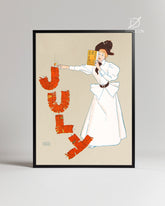 July Fire Poster Tablosu