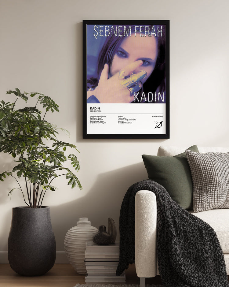 Kadın - Şebnem Ferah Poster Tablosu