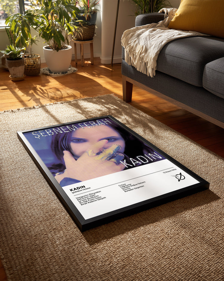 Kadın - Şebnem Ferah Poster Tablosu