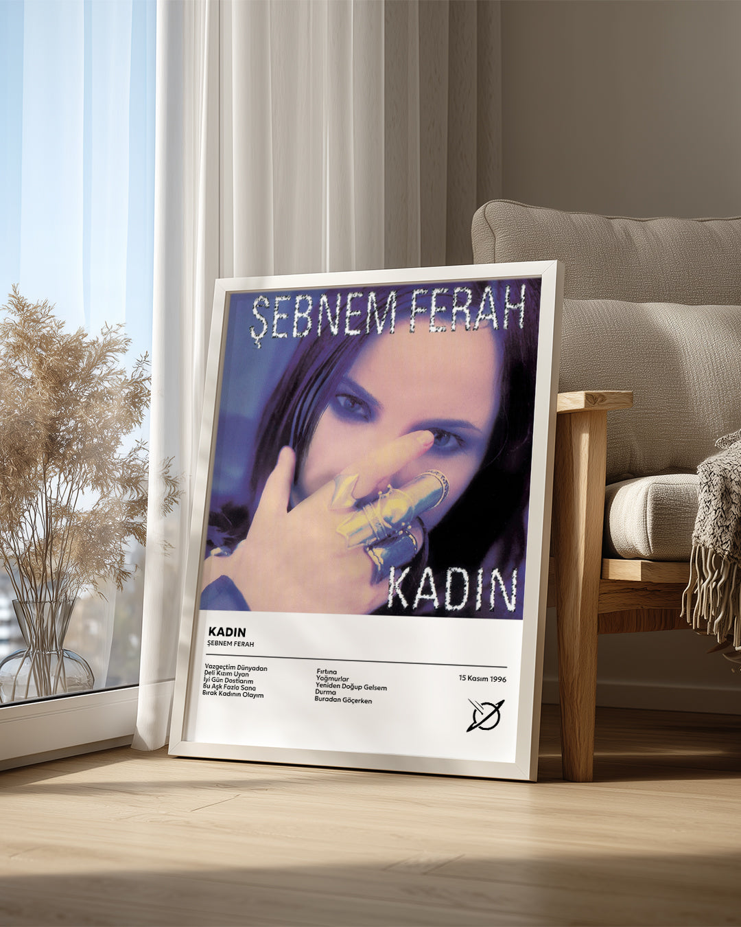 Kadın - Şebnem Ferah Poster Tablosu
