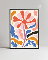 Kaleidoscope Petal Poster Tablosu