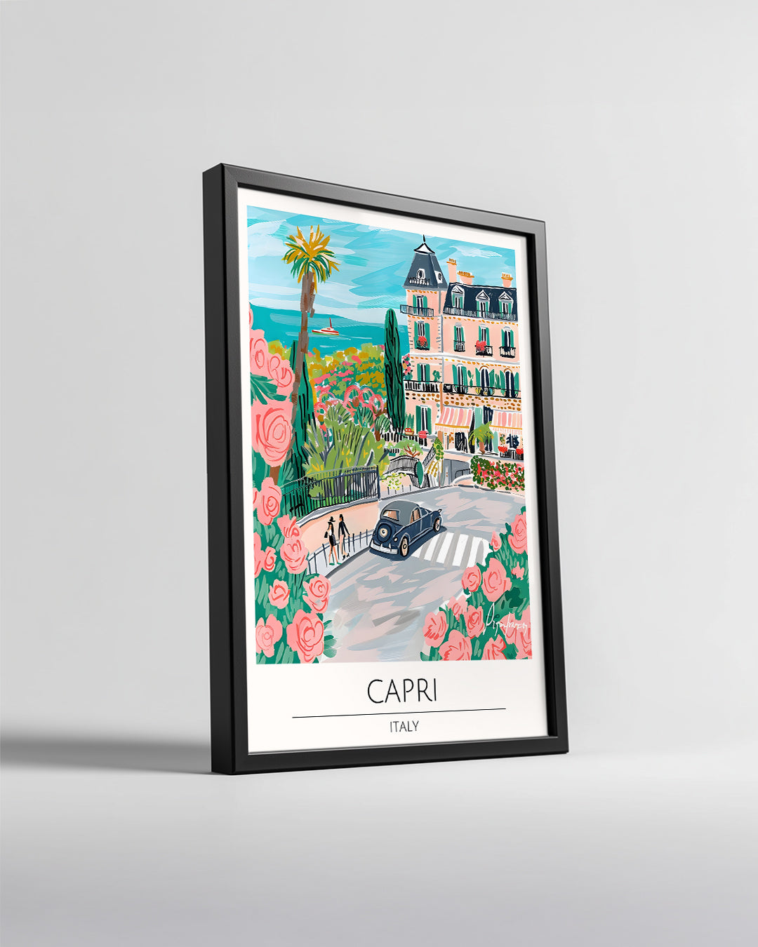 Kapri İtalya Poster Tablosu