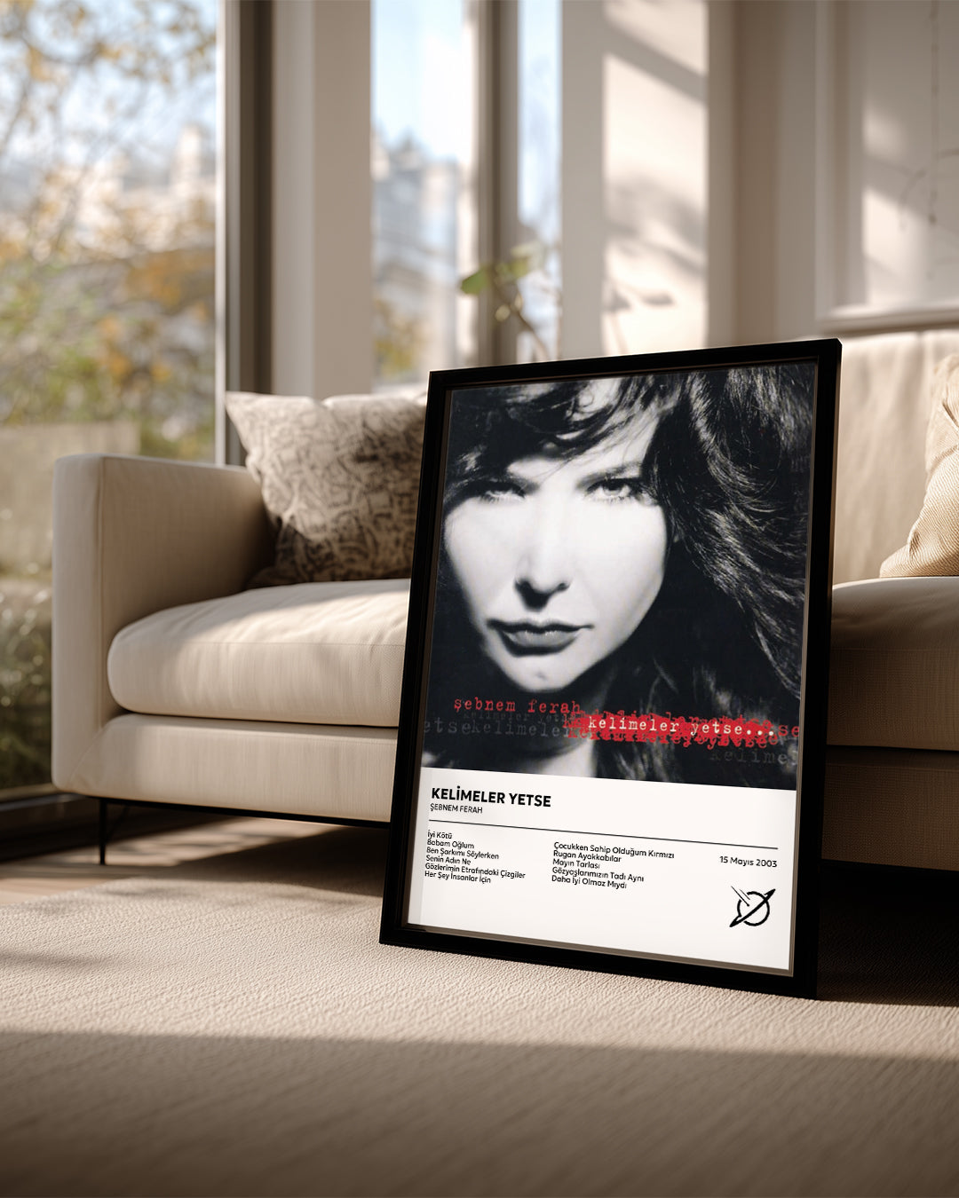 Kelimeler Yetse - Şebnem Ferah Poster Tablosu