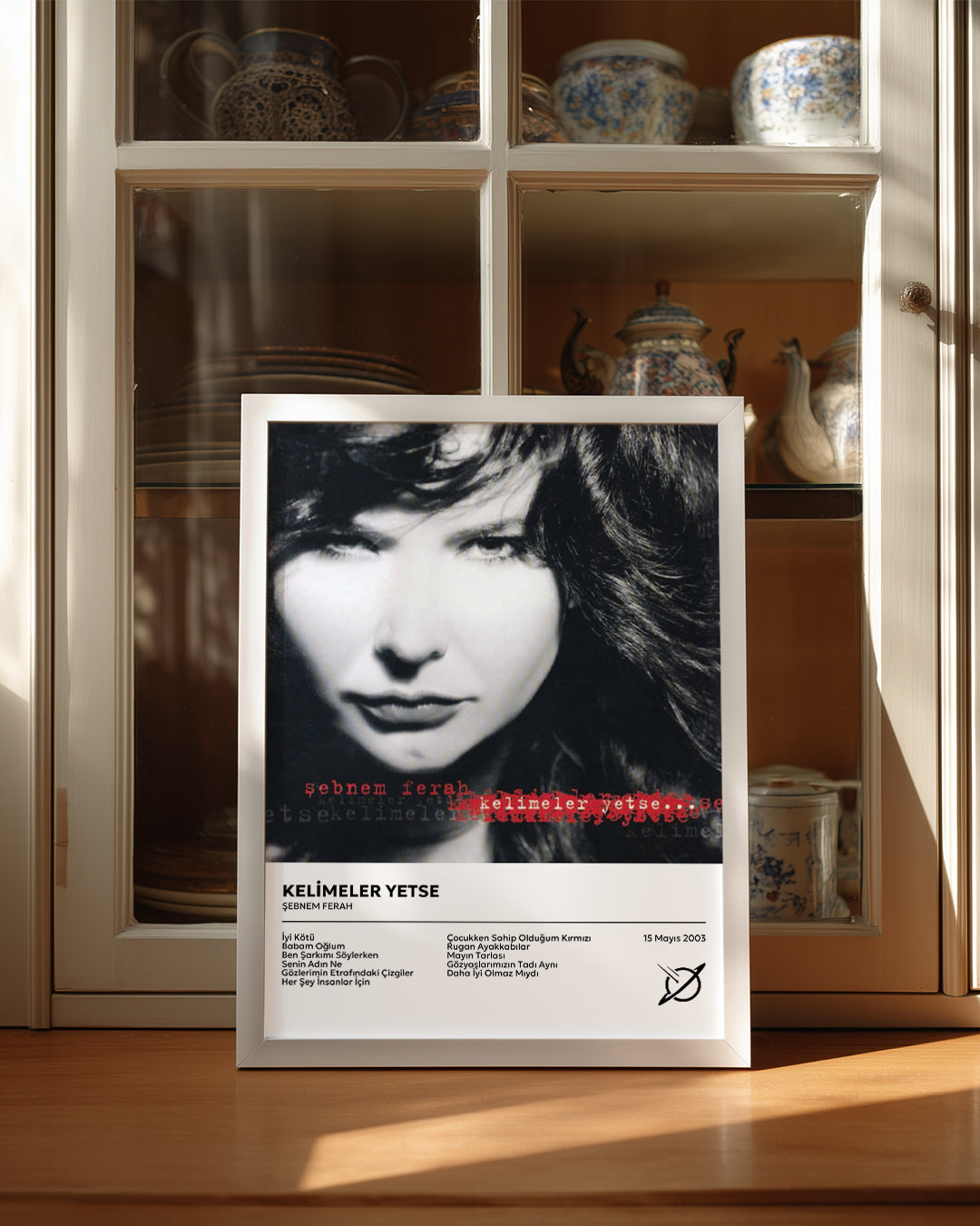 Kelimeler Yetse - Şebnem Ferah Poster Tablosu