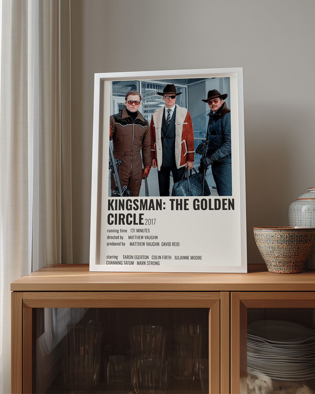 Kingsman The Golden Circle Poster Tablosu