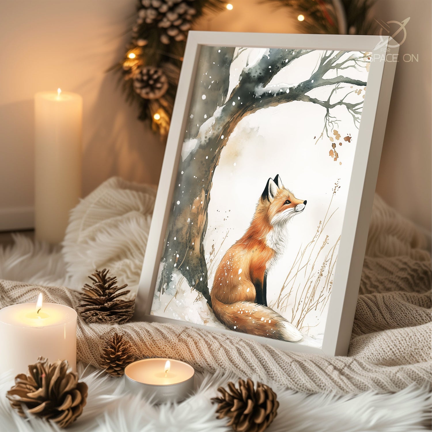 Kitchen Baking Scene Poster Tablosu