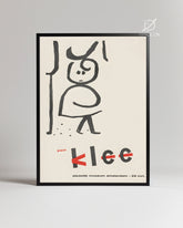 Klee Child Poster Tablosu