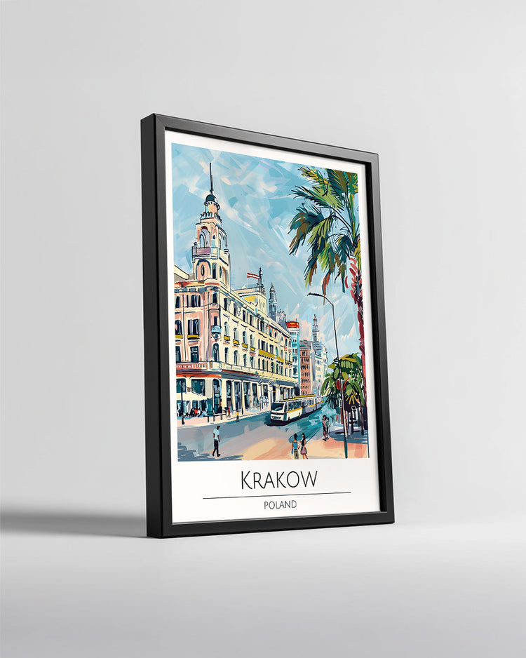 Krakov Polonya Poster Tablosu