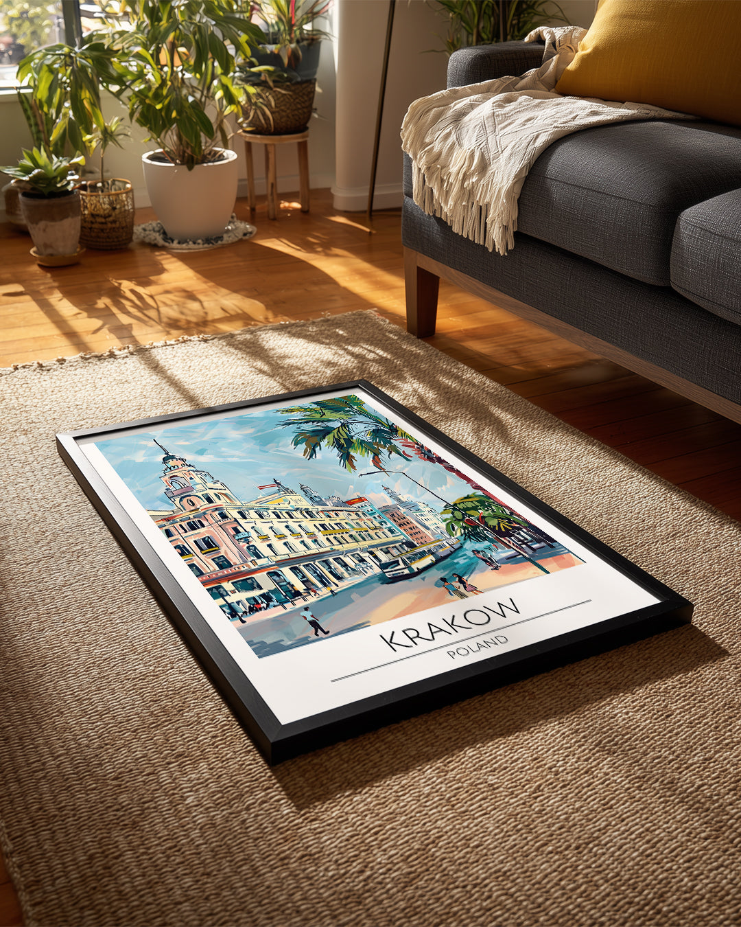 Krakov Polonya Poster Tablosu