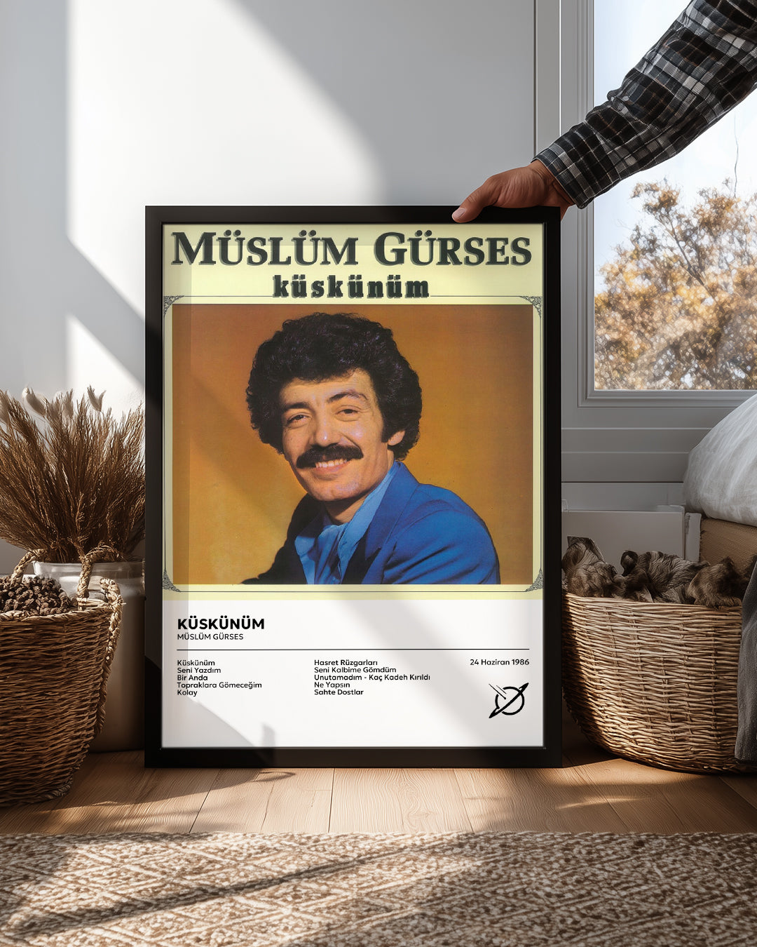 Küskünüm - Müslüm Gürses Poster Tablosu