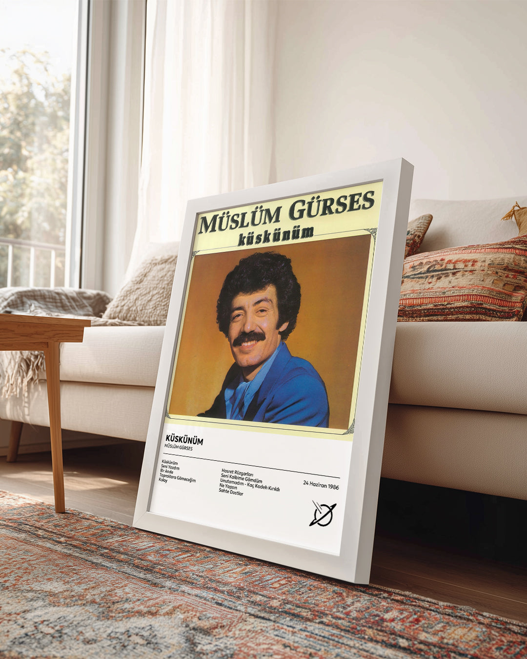 Küskünüm - Müslüm Gürses Poster Tablosu