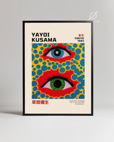 Kusama Eyes Poster Tablosu