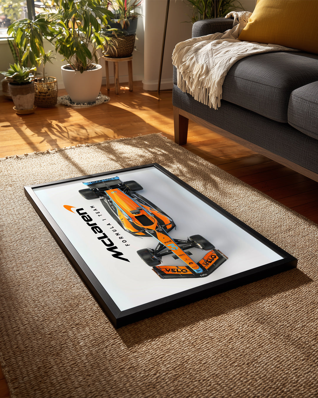 Lando Norris 4 McLaren Poster Tablosu