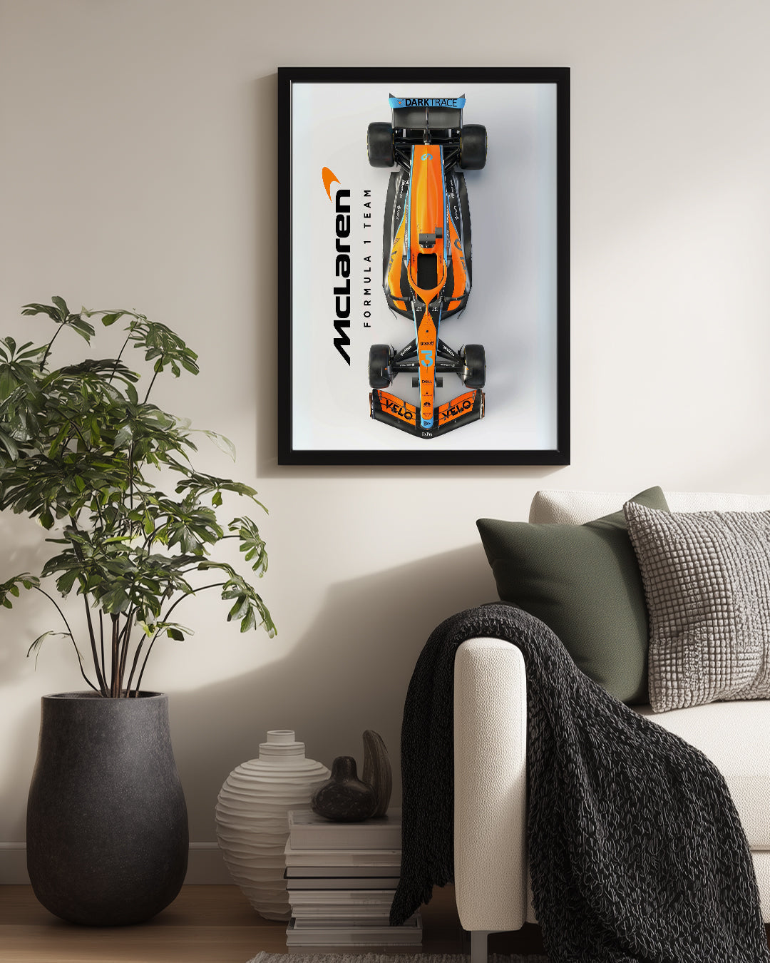 Lando Norris 4 McLaren Poster Tablosu