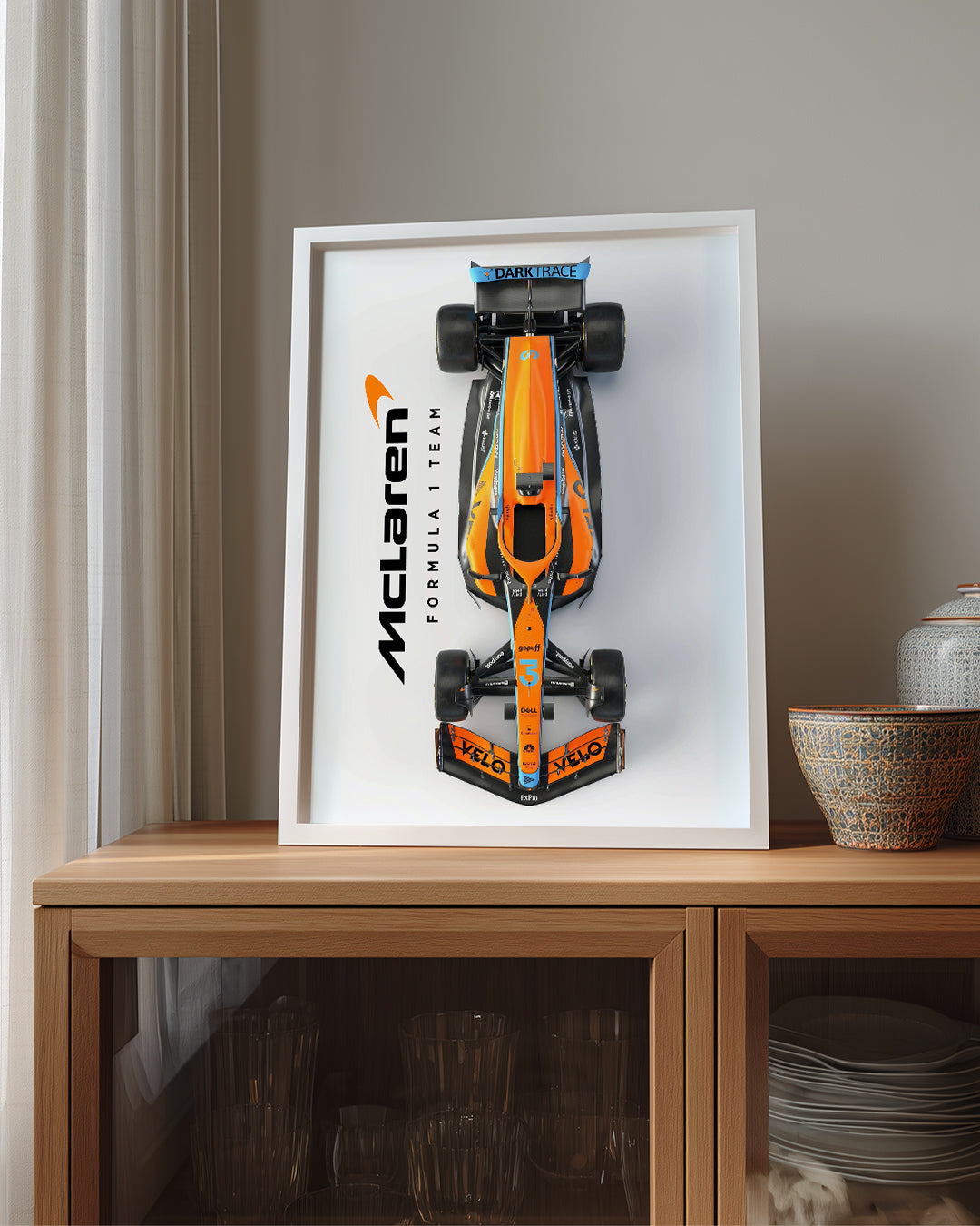 Lando Norris 4 McLaren Poster Tablosu