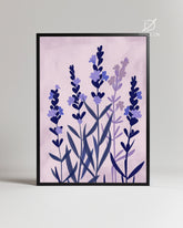 Lavande Pastel Poster Tablosu