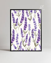 Lavender Field Poster Tablosu