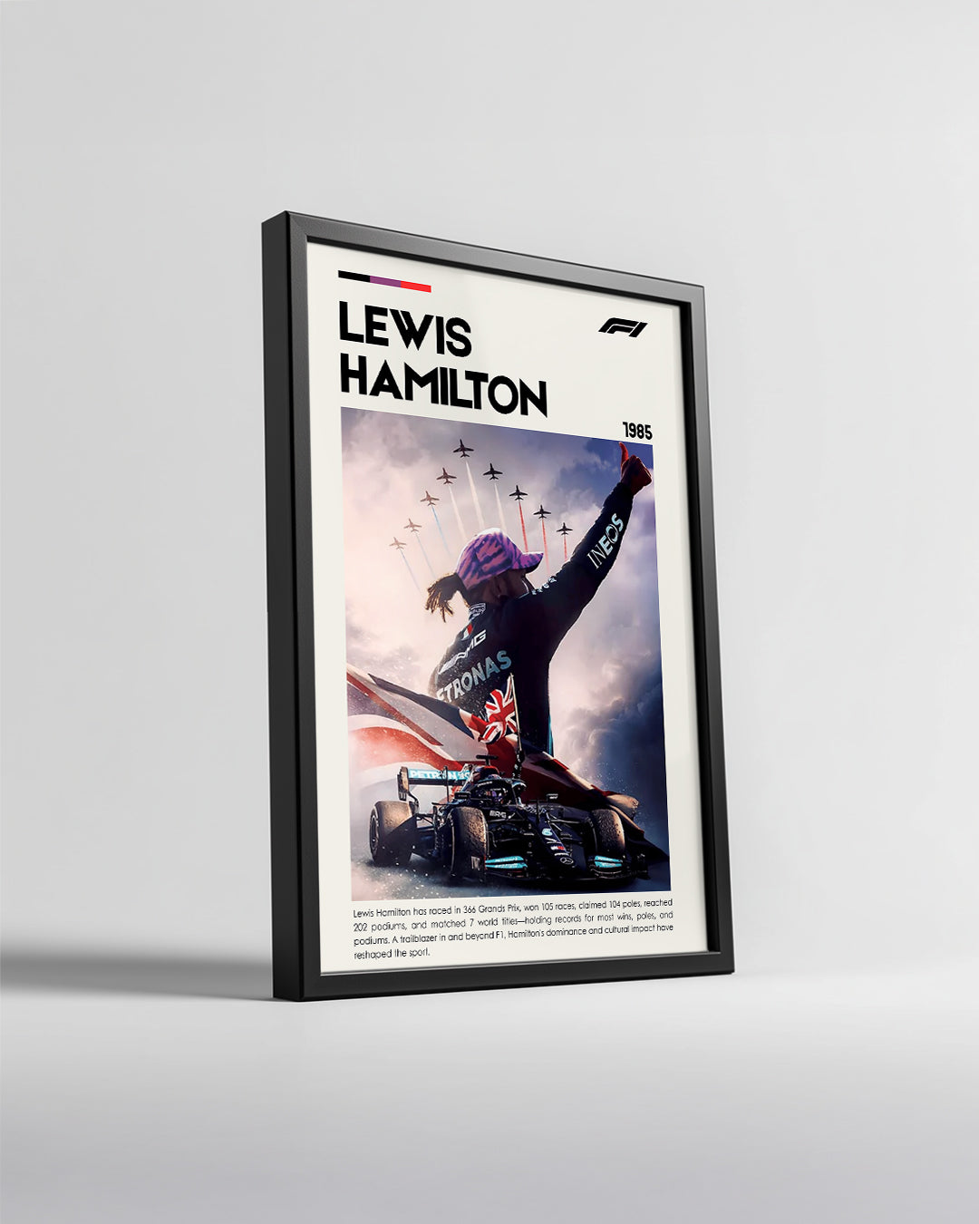 Lewis Hamilton Poster Tablosu
