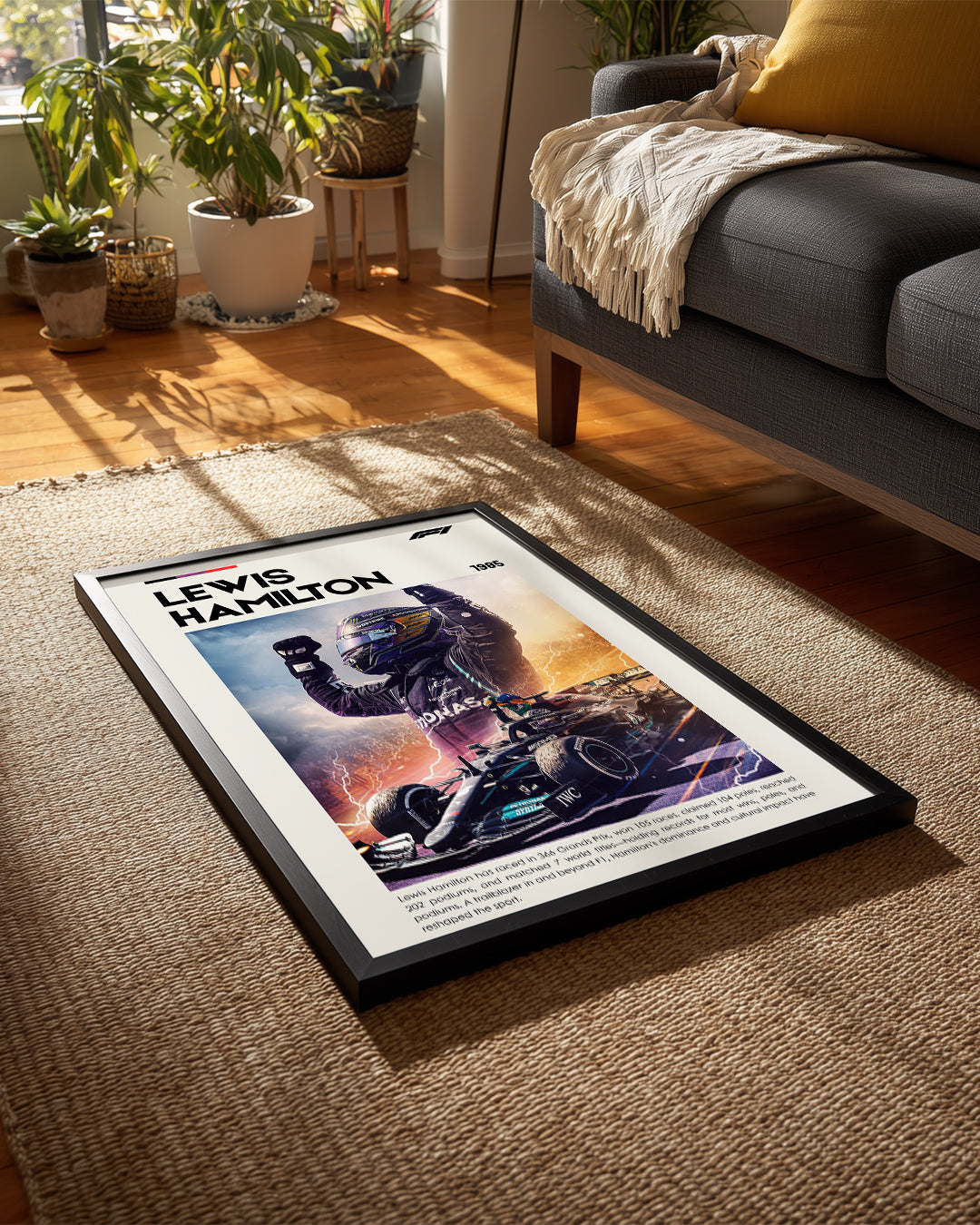 Lewis Hamilton 1985 Poster Tablosu
