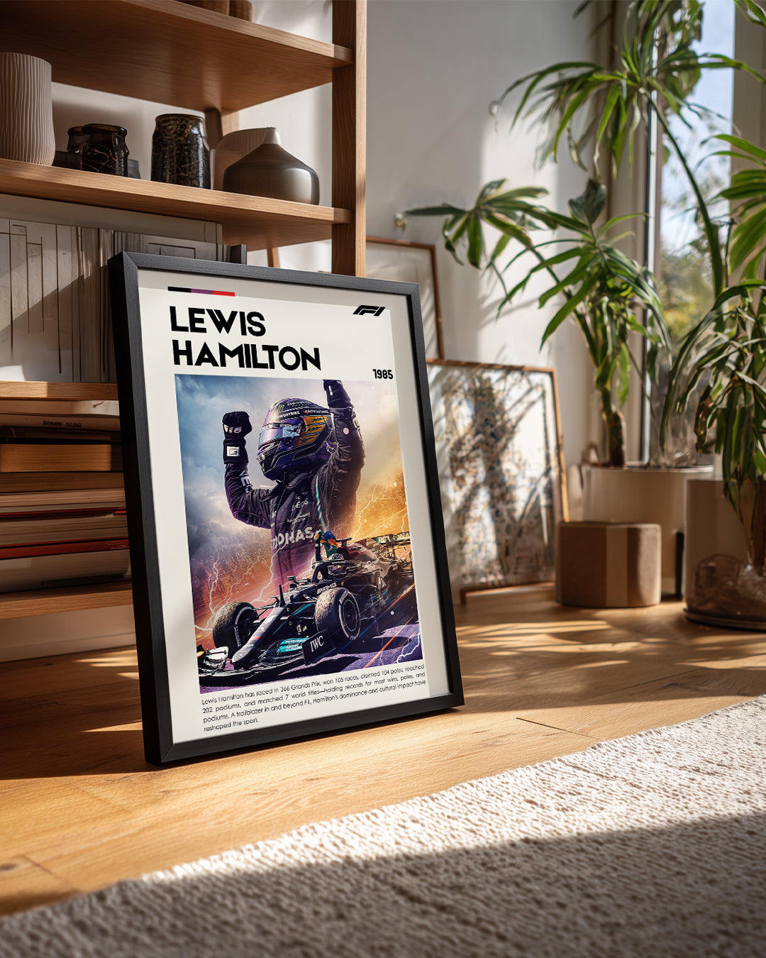 Lewis Hamilton 1985 Poster Tablosu