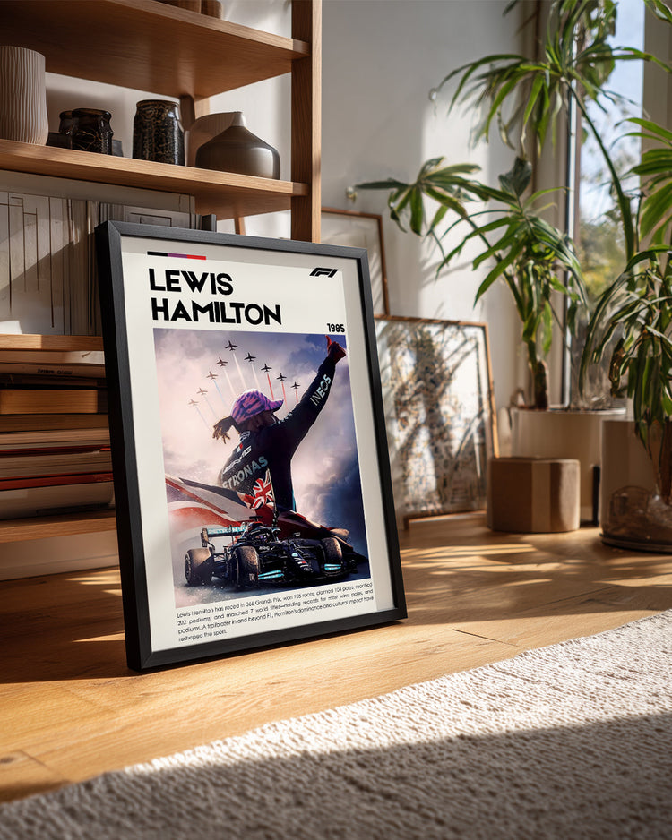 Lewis Hamilton Poster Tablosu