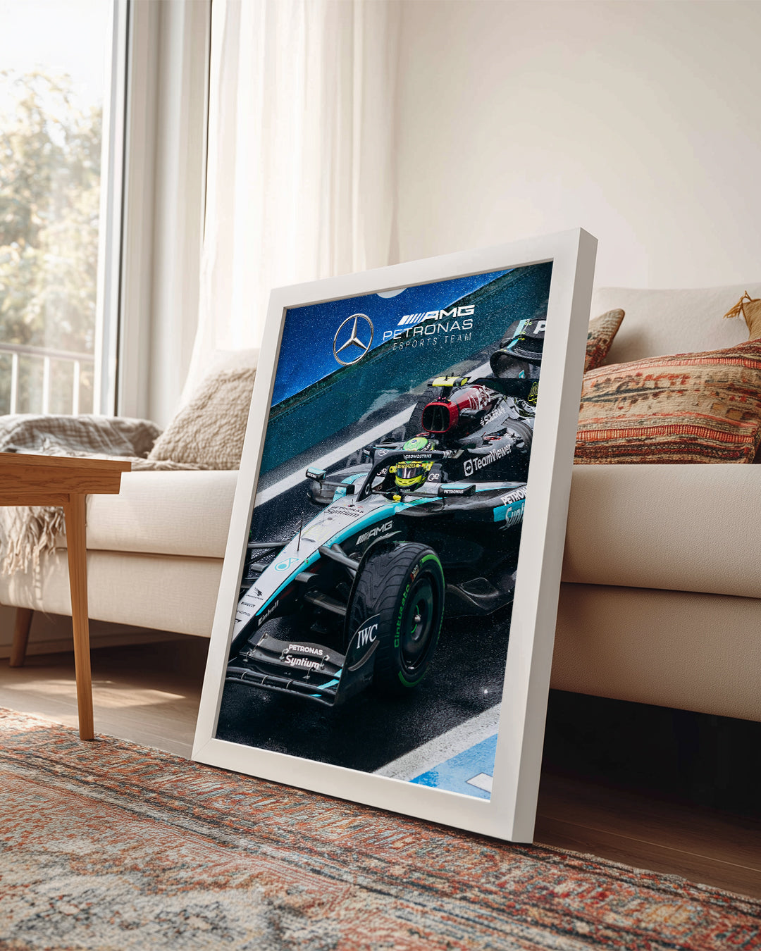 Lewis Hamilton 44 Mercedes Petronas Poster Tablosu