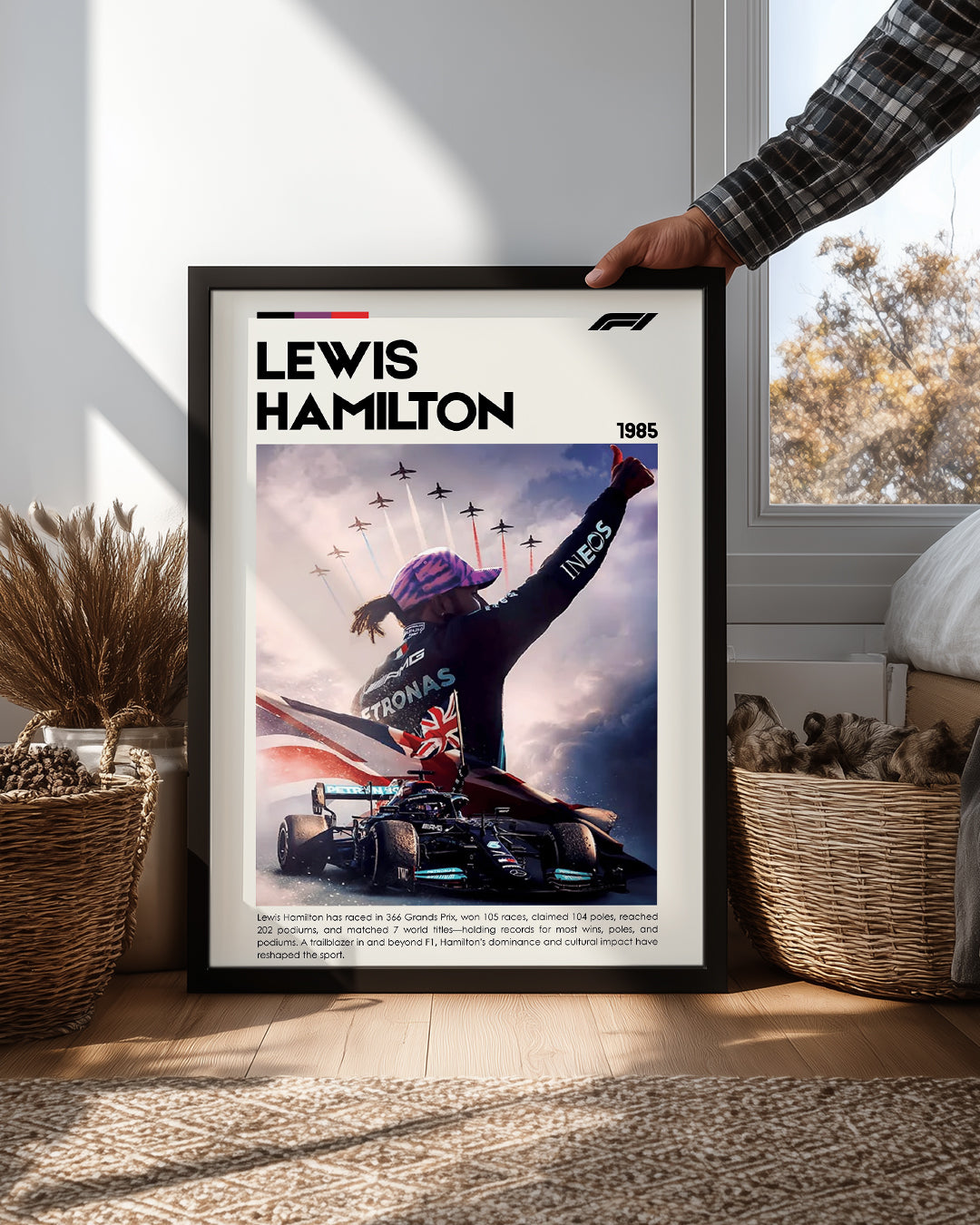Lewis Hamilton Poster Tablosu