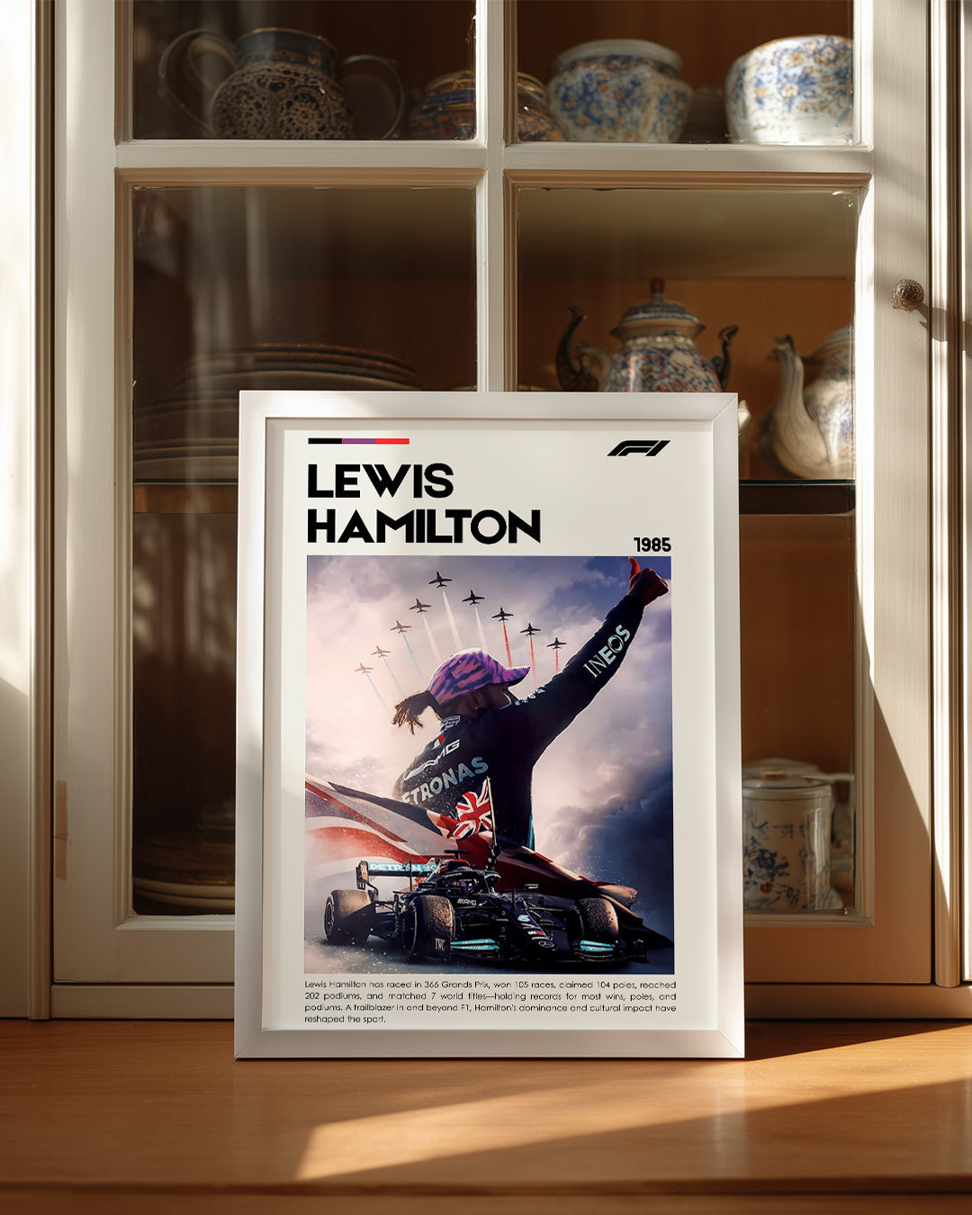 Lewis Hamilton Poster Tablosu