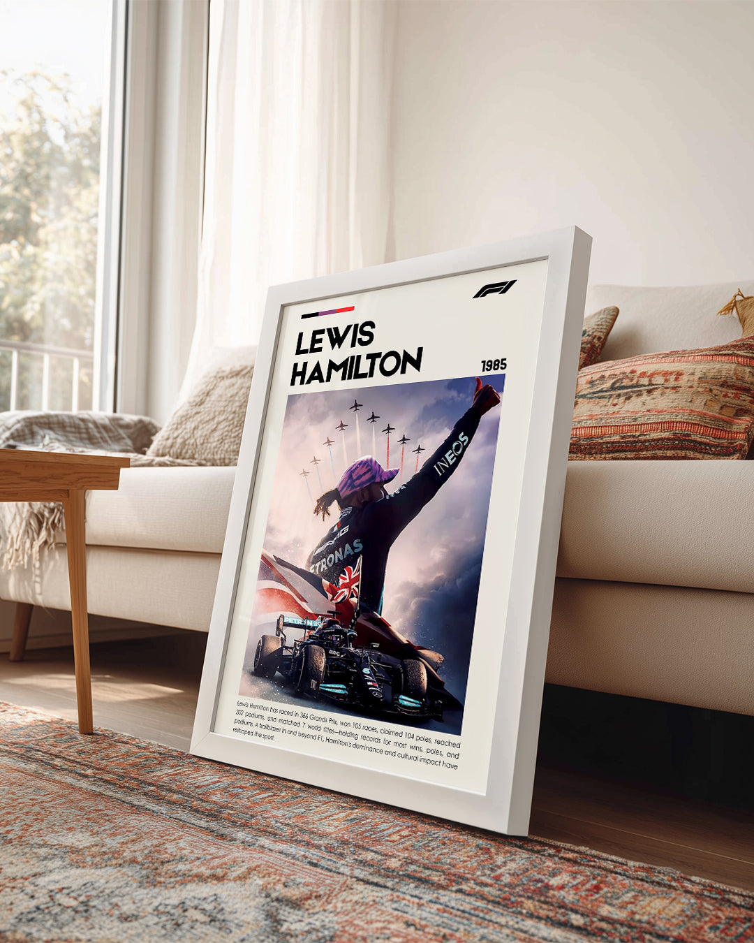 Lewis Hamilton Poster Tablosu