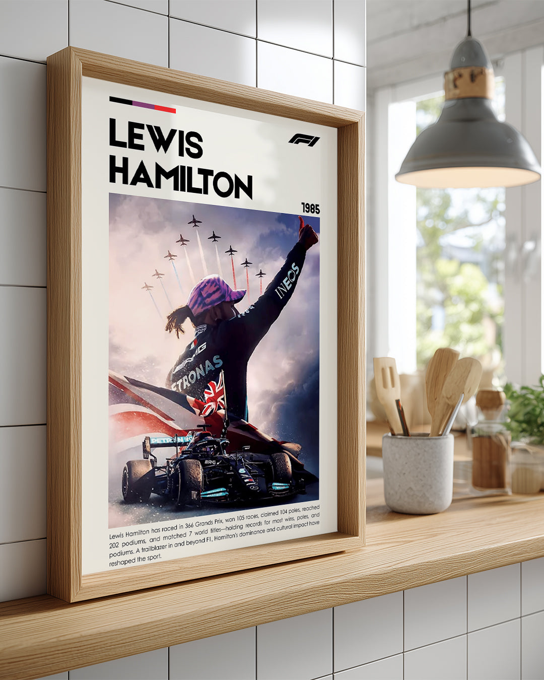 Lewis Hamilton Poster Tablosu