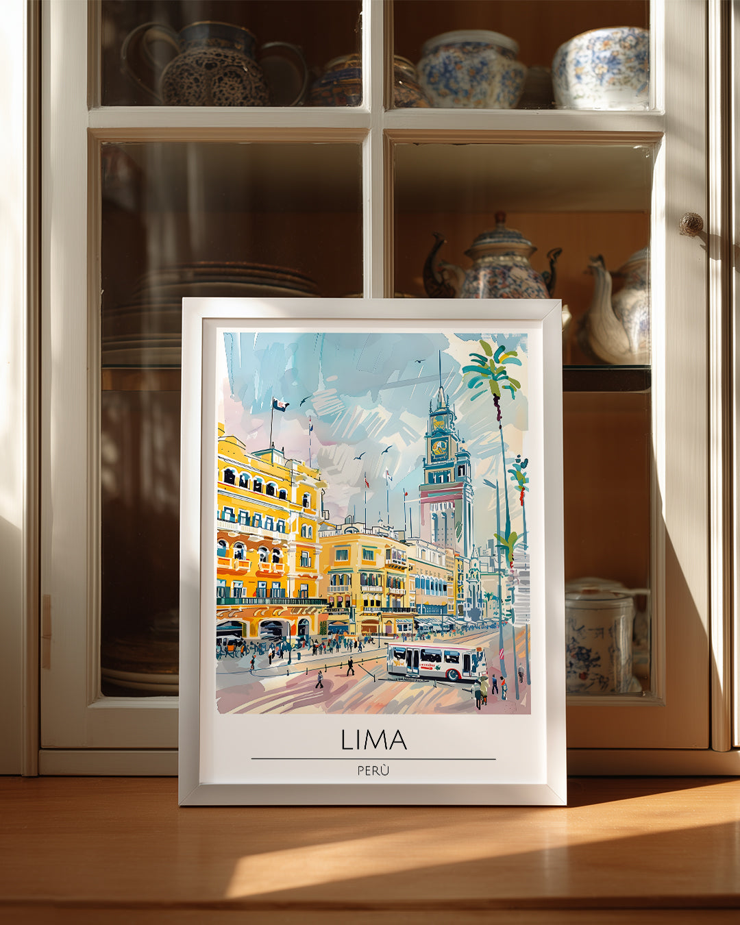 Lima Peru Poster Tablosu