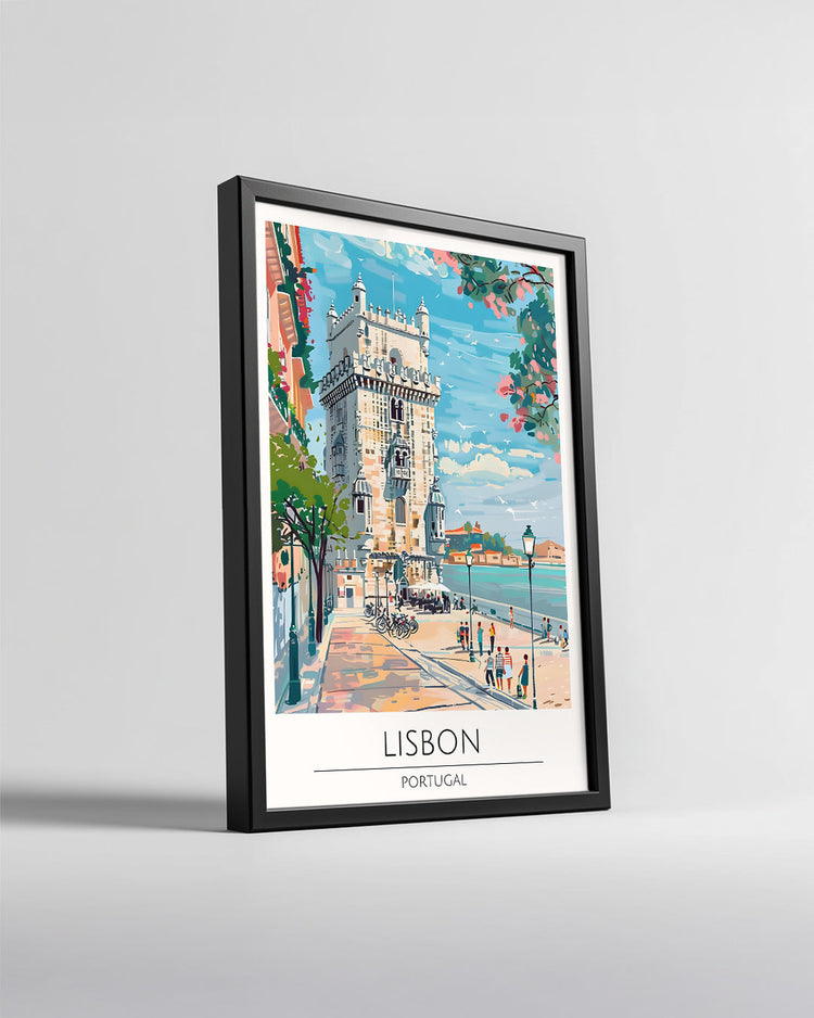 Lizbon Portekiz Poster Tablosu