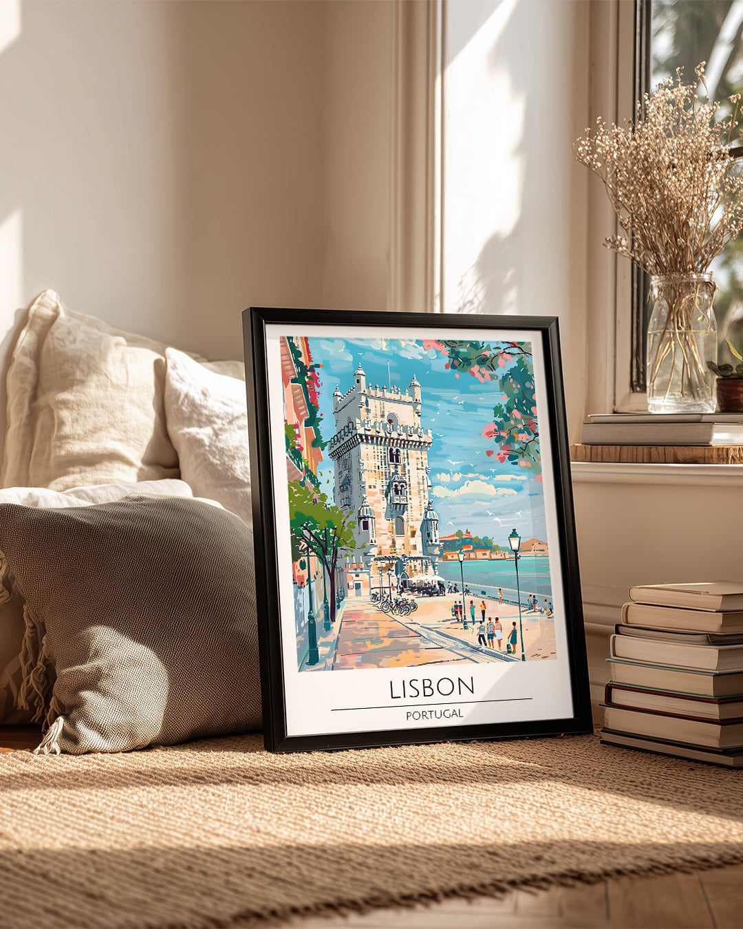 Lizbon Portekiz Poster Tablosu