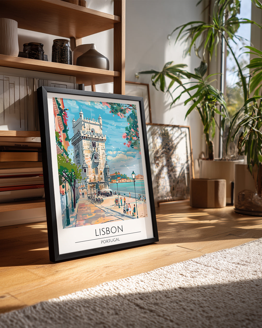 Lizbon Portekiz Poster Tablosu