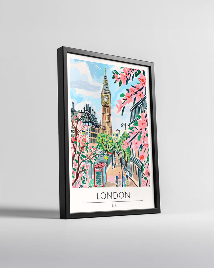 Londra İngiltere Poster Tablosu